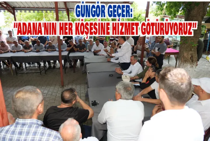 Güngör Geçer Tufanbeyli’de Şantiye Denetledi, Vatandaşla Buluştu