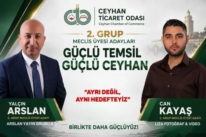Ceyhan Ticaret Odası’nda Dengeler Değişti: Yalçın Arslan ve Can Kayaş’tan Dev İttifak!