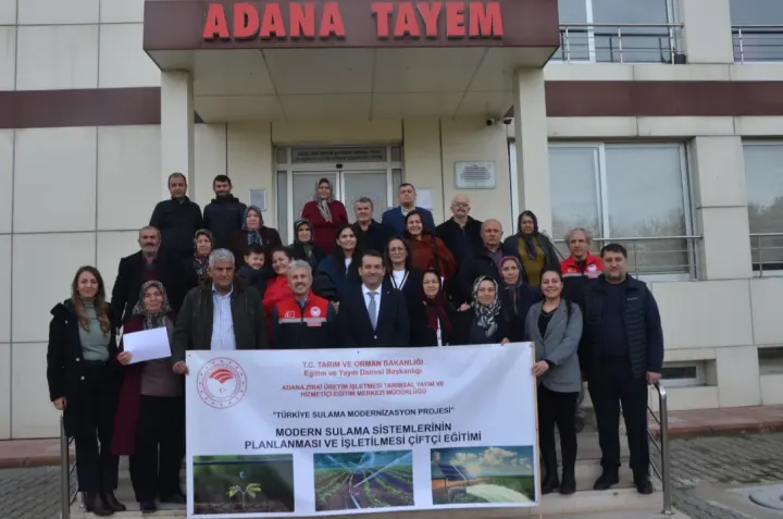 TAYEM’de Modern Sulama Sistemleri Eğitimi Tamamlandı