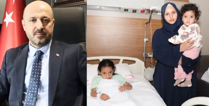 Adana İl Sağlık Müdürü Dr. Halil Nacar: "Filistinli Minik Sıla Bize Emanet"