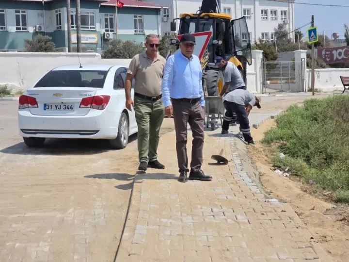 Yumurtalık’ta Hizmet Seferberliği: Başkan Erdinç Altıok Çalışmaları Yerinde İnceledi