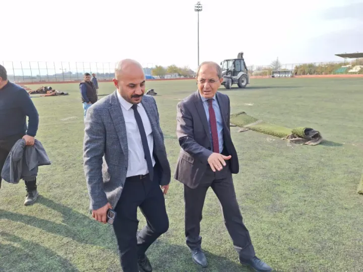 AK Parti Ceyhan İlçe Başkanı Av. Bülent Demirel Sahaya İndi