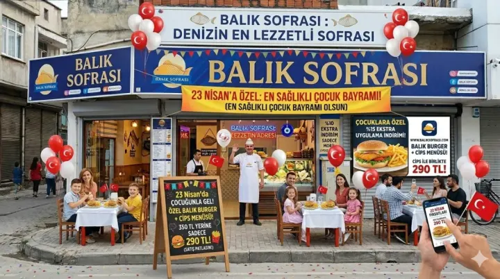 Ceyhan Balık Sofrası’ndan Çocuklara Lezzet Bayramı: Özel İndirim Başladı!