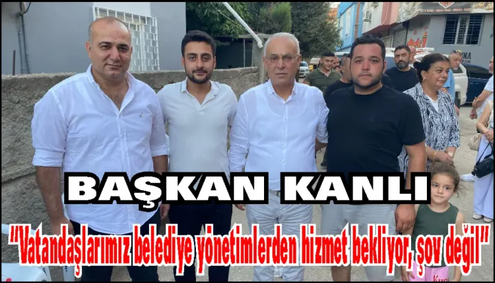 İl Başkanı Yusuf Kanlı, Seyhan İlçe Başkanı Hakan Yıldırım’la birlikte vatandaşların sorunlarını dinledi 