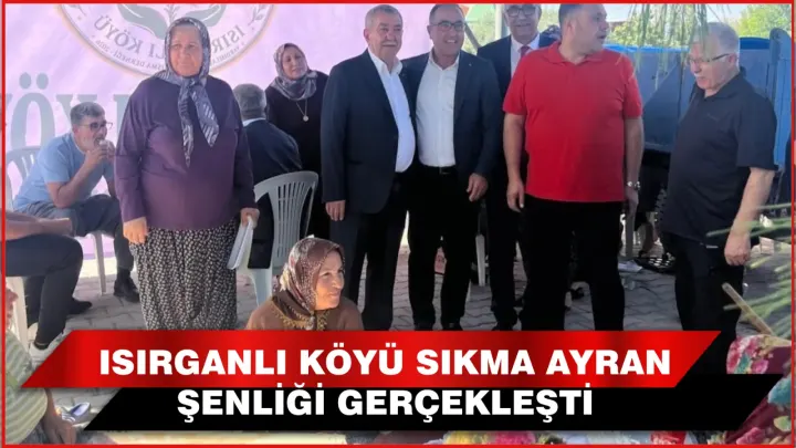 Ceyhan'da Dayanışma ve Birlik Ruhu: Isırganlı Köyü Sıkma Ayran Şenliği’ne Yoğun Katılım