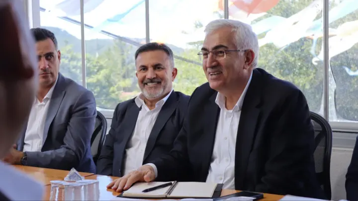 Öz Ve Dağlı İlçe Teşkilatları İle Buluştu