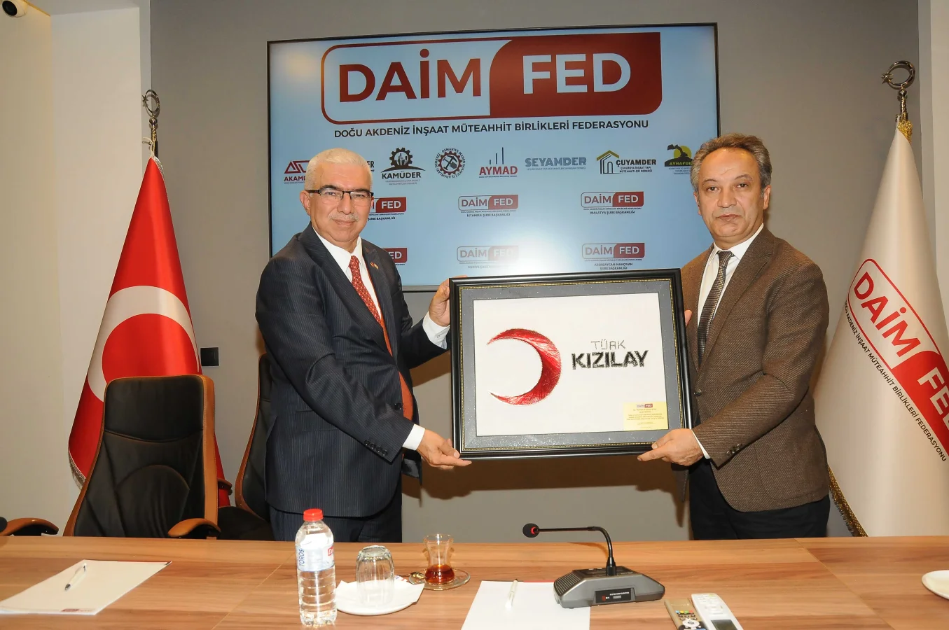 DAİMFED ve Kızılay’dan yardım projesi  