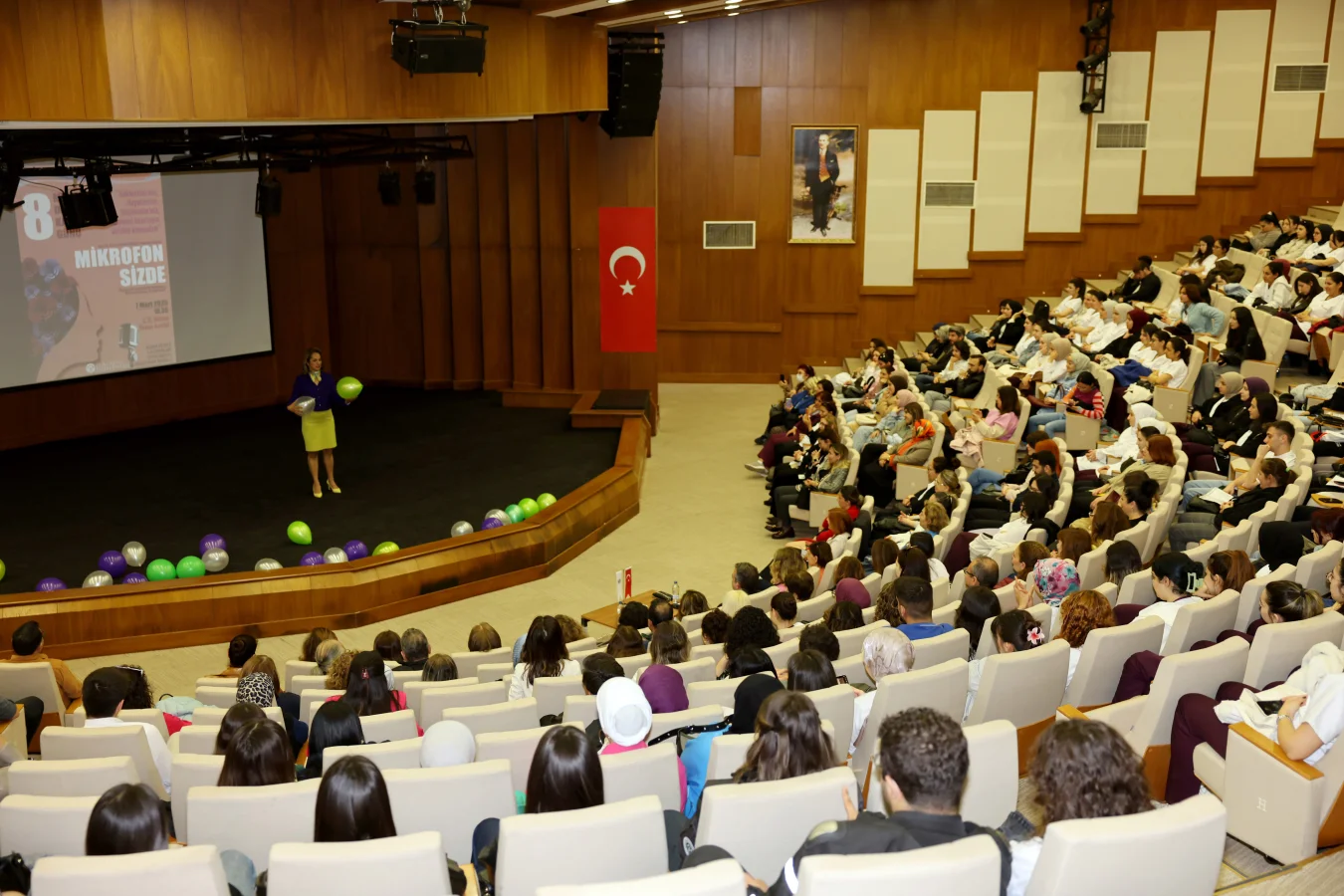 8 Mart Dünya Kadınlar Günü Çukurova Üniversitesinde Kutlandı