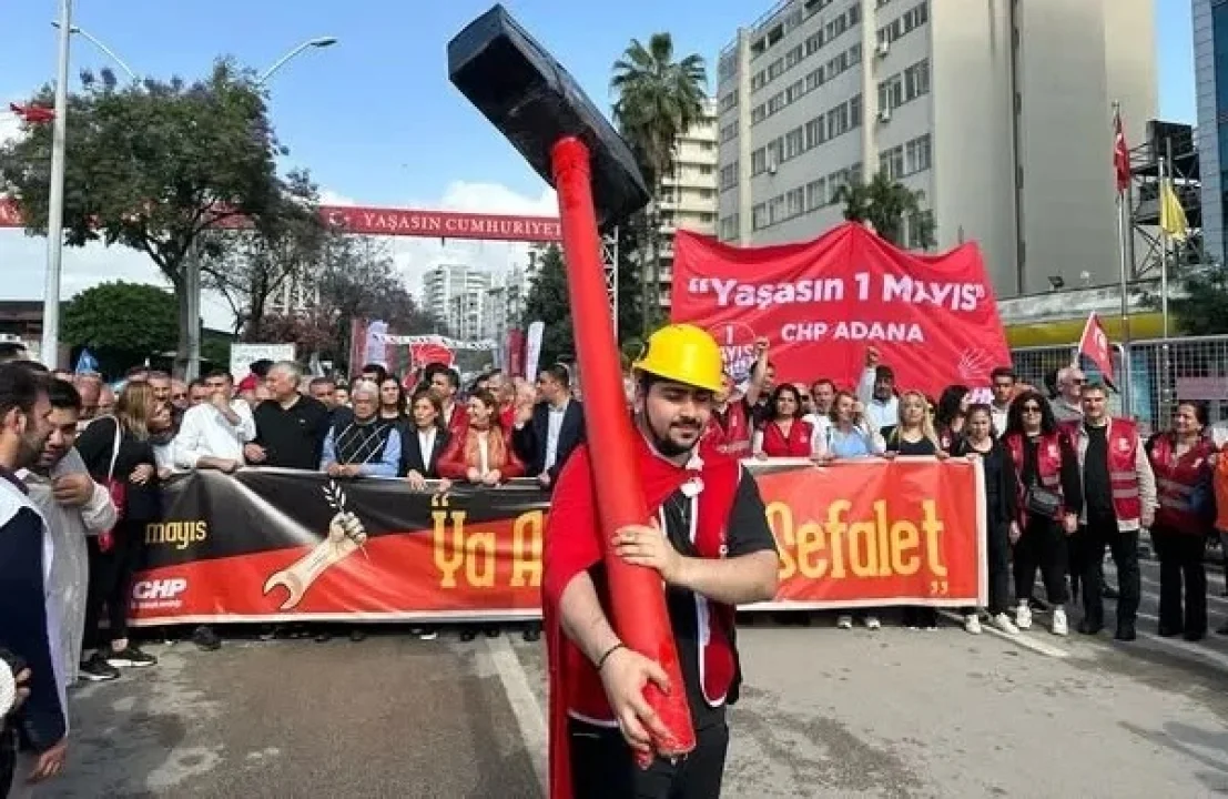 Adana’da 1 Mayıs Emek ve Dayanışma Günü Coşkuyla Kutlandı