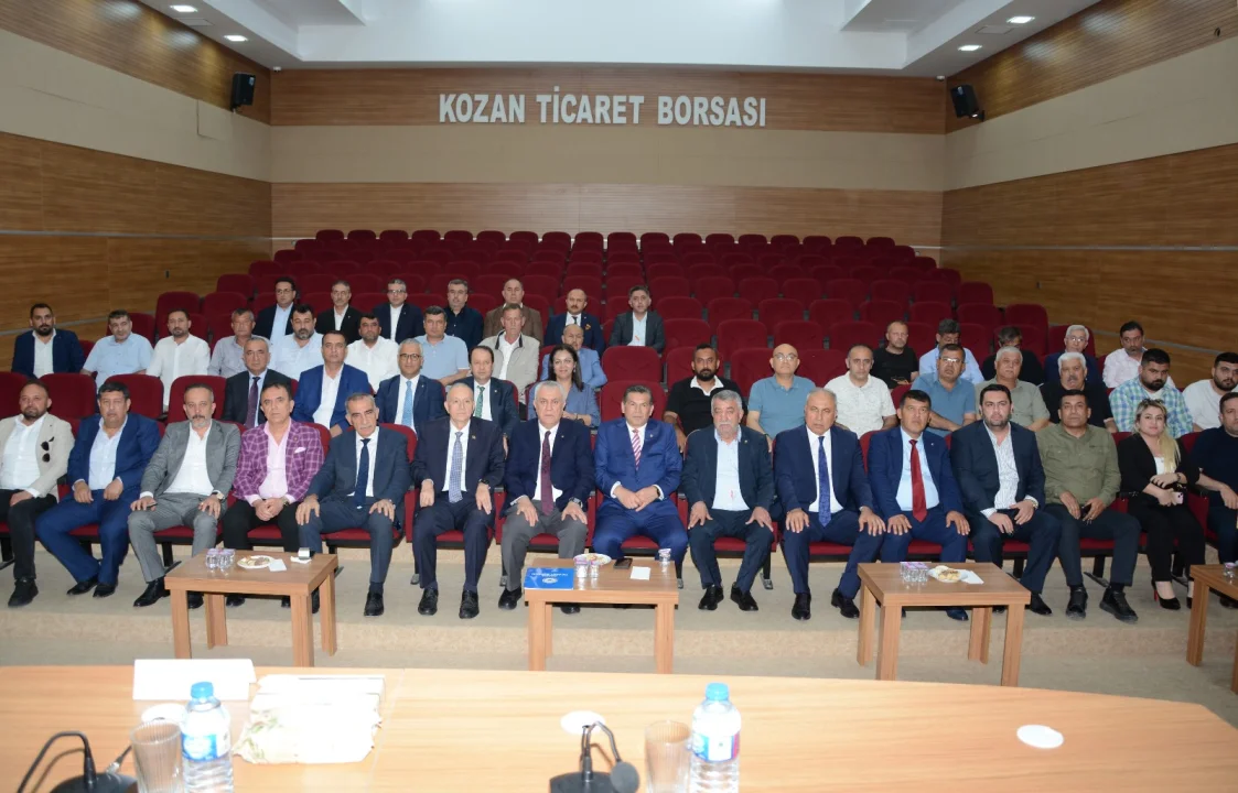 Adana Oda ve Borsaları Kozan’da Buluştu: Ortak Hedef Ekonomik Kalkınma