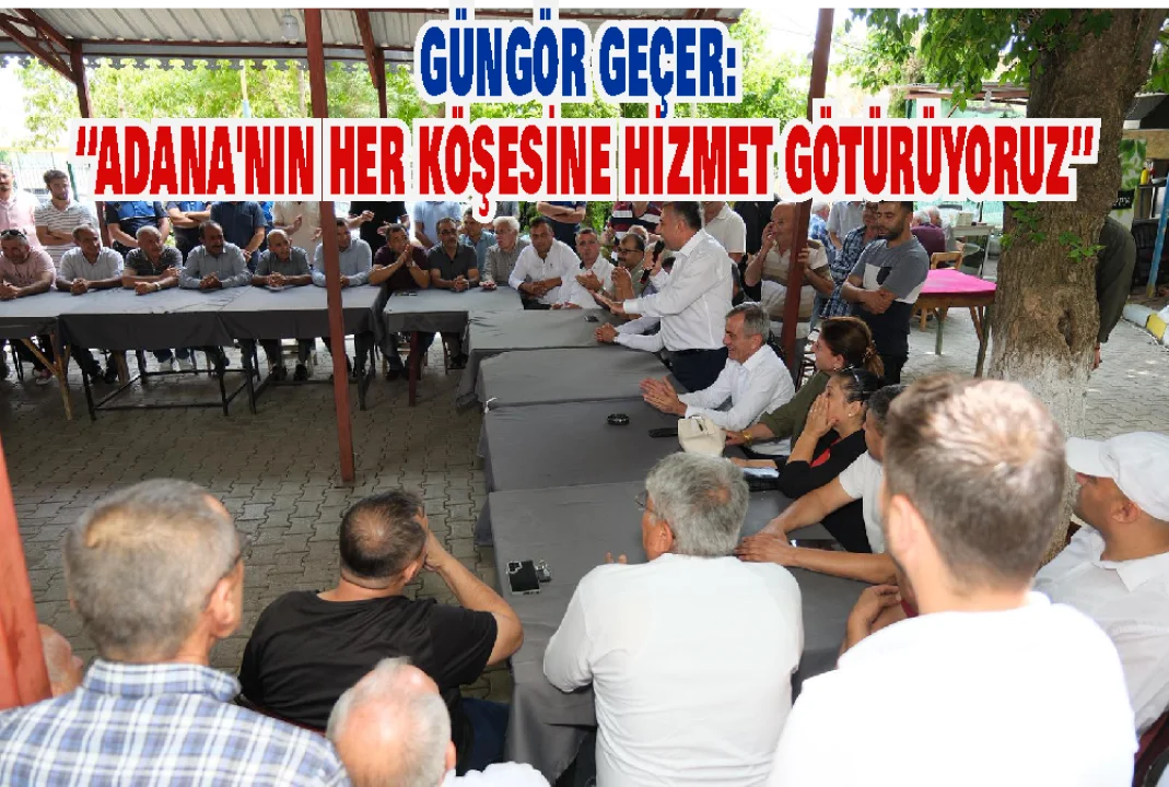 Güngör Geçer Tufanbeyli’de Şantiye Denetledi, Vatandaşla Buluştu