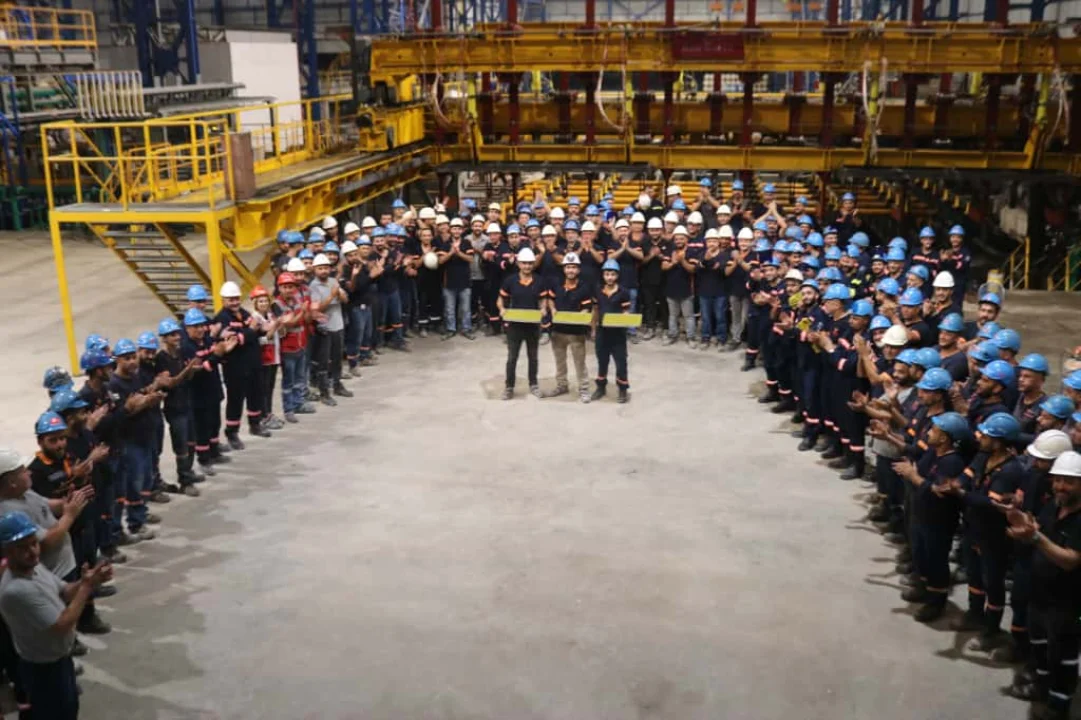 Vertra Steel, Ceyhan Organize Sanayi Bölgesi'nde Üretime Başladı