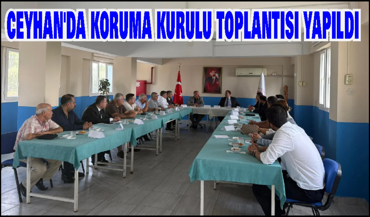 Koruma Kurulu Toplantısı İlçede Güvenlik Çalışmalarına Yön Verecek