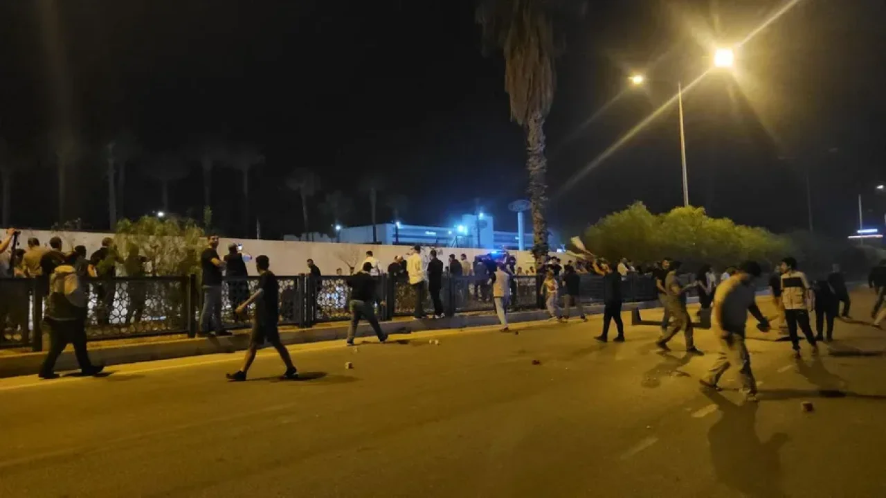 Adana’da İsrail protestosu