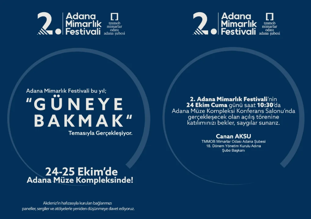 Adana Mimarlık Festivali Adana’ya değer katıyor