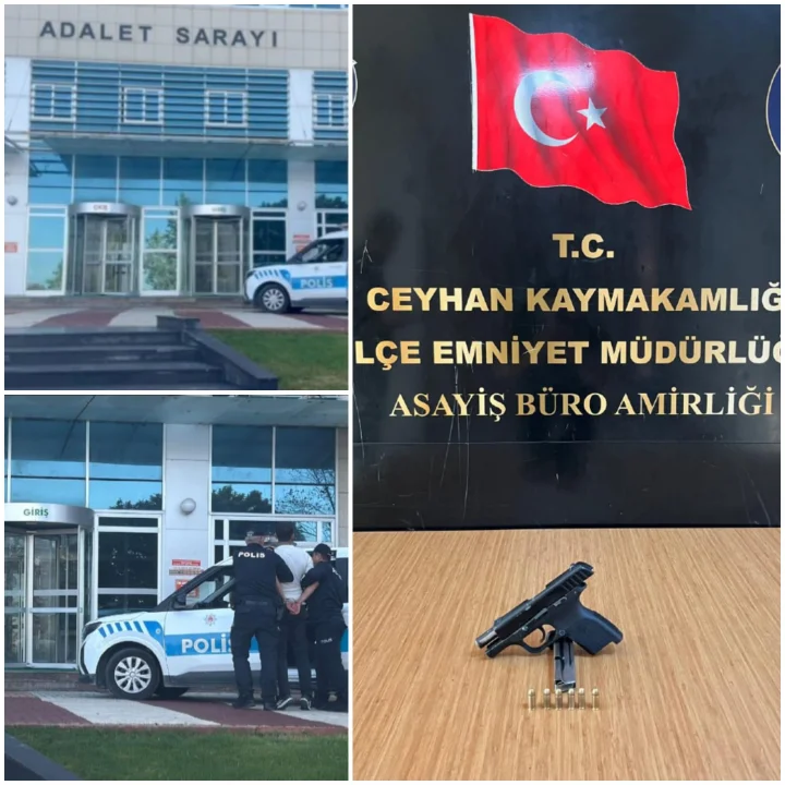 Ceyhan’da Silahlı Saldırı Şüphelisi Tutuklandı