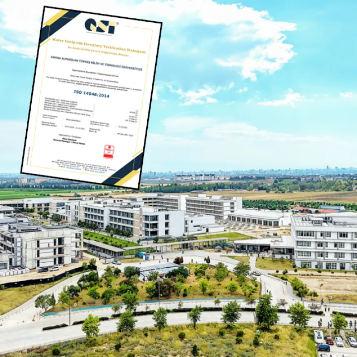 Dünya’nınİlk Su Ayak İzi Belgeli Üniversite: ATÜ