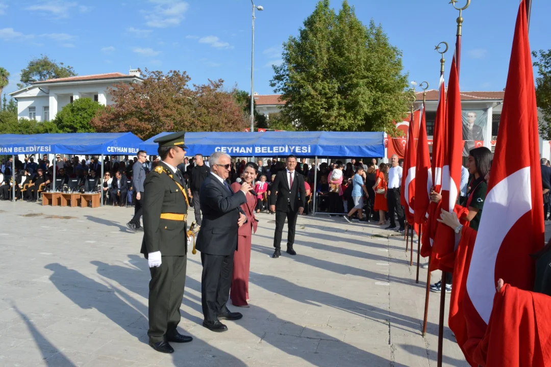 Ceyhan’da 29 Ekim Cumhuriyet Bayramı Coşkuyla Kutlandı