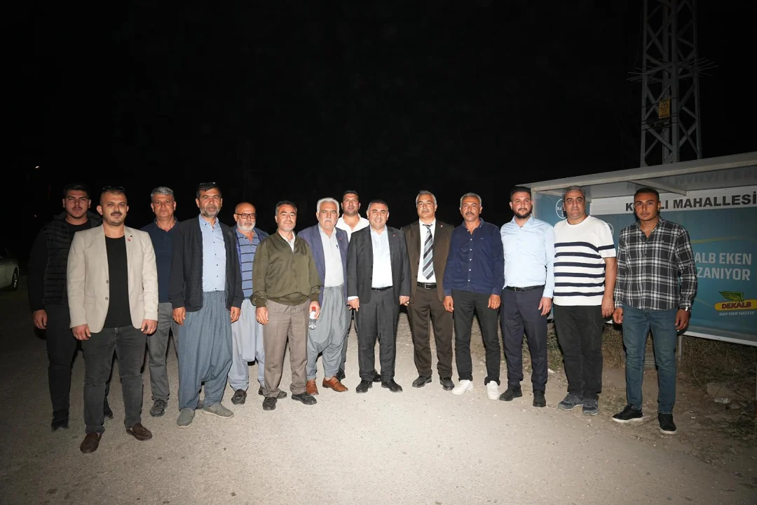 Güngör Geçer Karaisalı’da Halkla Buluştu: “Hizmette Ayrım Yok, Herkese Eşit Yaklaşıyoruz”