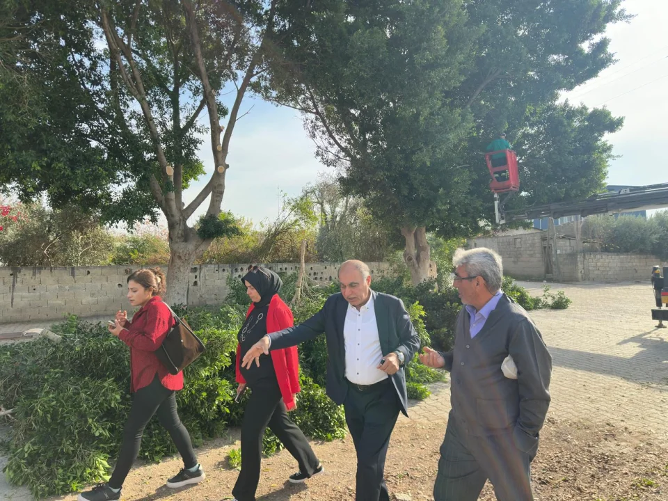 Başkan Altıok, Zeytinbeli’nde Çalışmaları Yerinde İnceledi