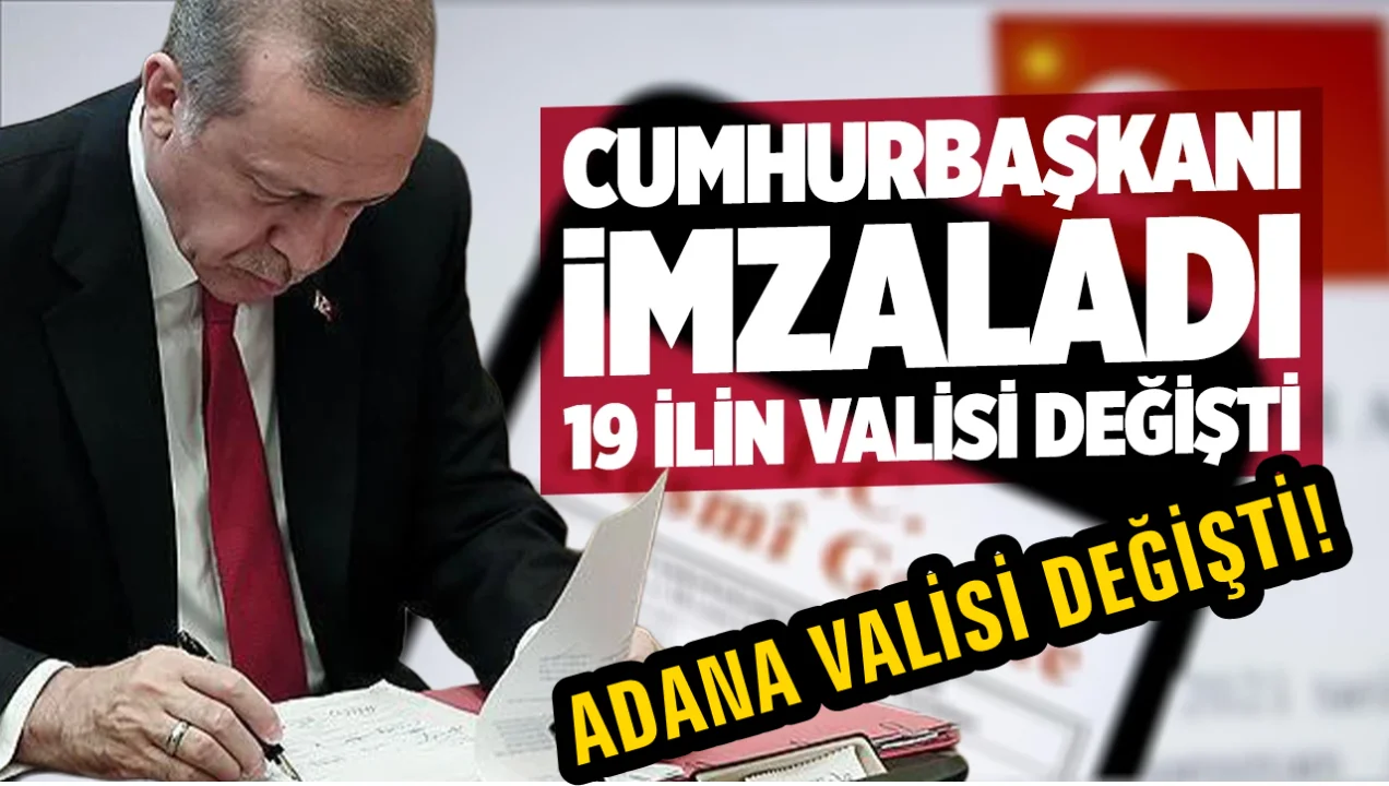 SON DAKİKA | Adana Valisi Değişti: Yavuz Selim Köşger Denizli’ye Atandı