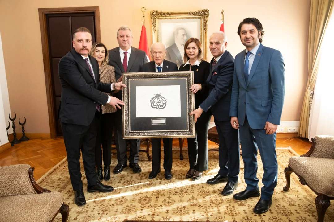 Devlet BAHÇELİ MHP Adana heyetini misafir etti