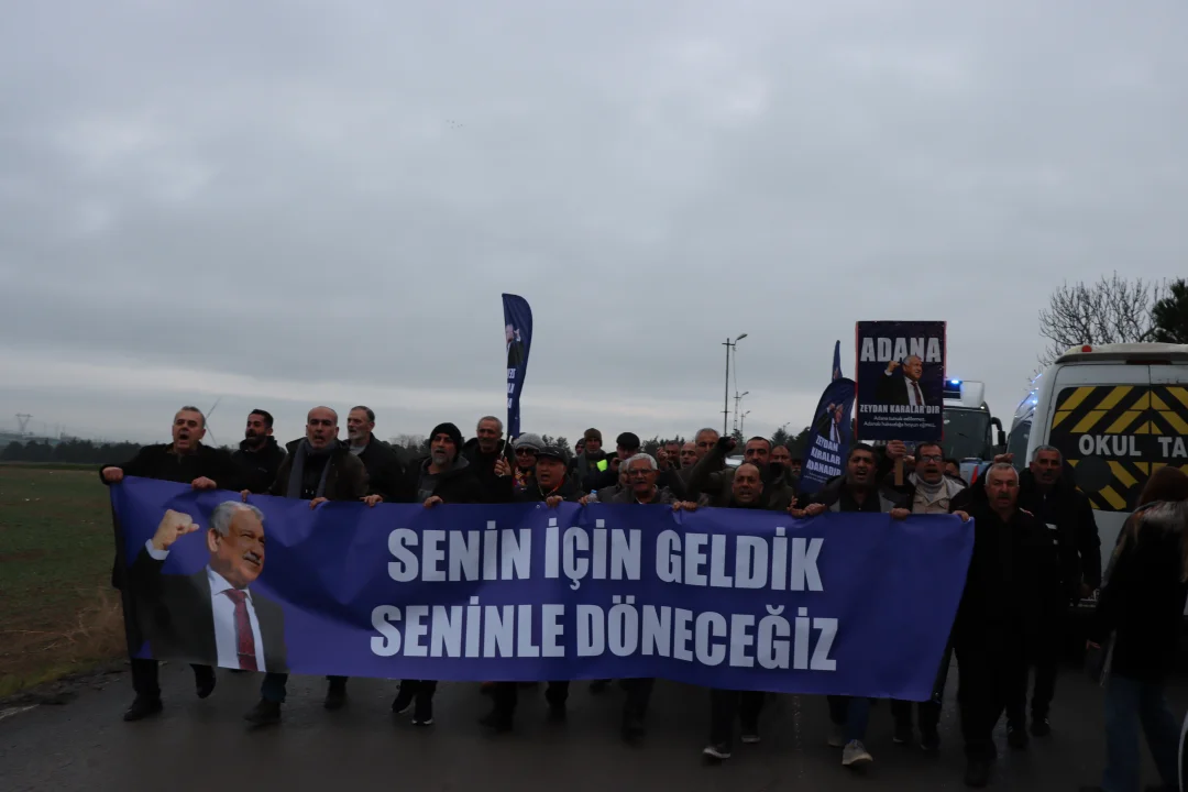 Binlerce Adanalı Zeydan Karalar İçin Silivri’ye Akın Etti