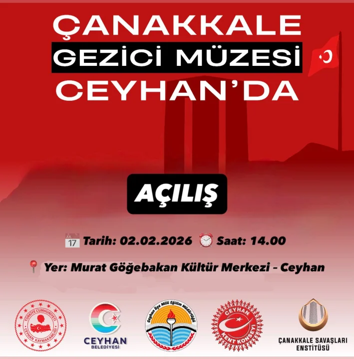 Çanakkale Ruhu Ceyhan’da Yaşatılacak
