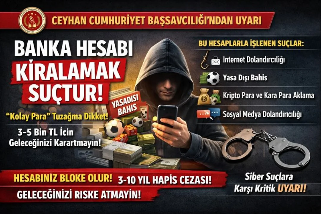 Banka Hesabı Kiralamak Suçtur