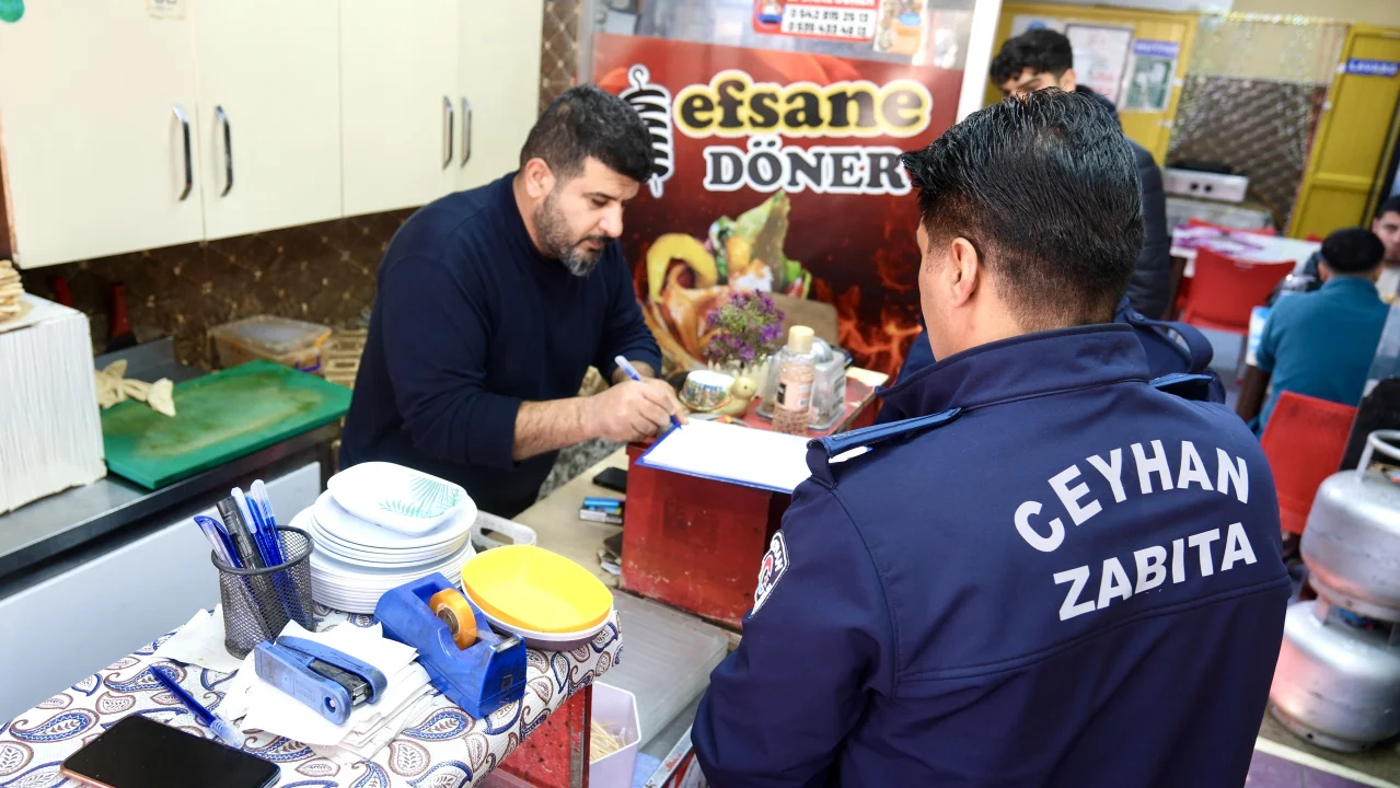 Ceyhan’da Şarküteri ve Dönercilere Hijyen Denetimi