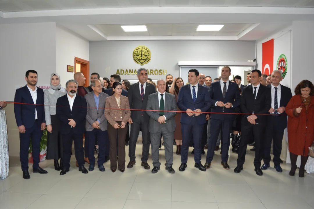 Ceyhan Adliyesi Avukatlar Odası Törenle Açıldı