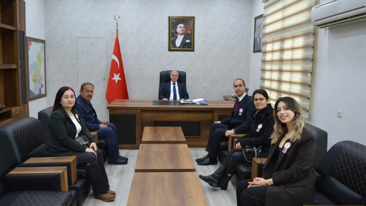 Ceyhan’da Vergi Haftası Heyecanı: Vergi Dairesi’nden Kaymakam Kurtyemez’e Ziyaret