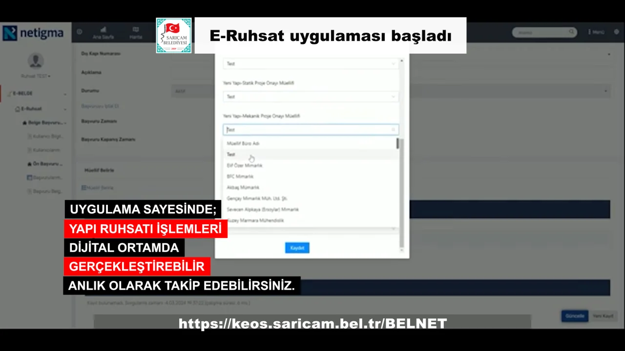 Sarıçam’da Dijital Devrim: E-Ruhsat Dönemiyle Bürokrasi Tarihe Karışıyor!
