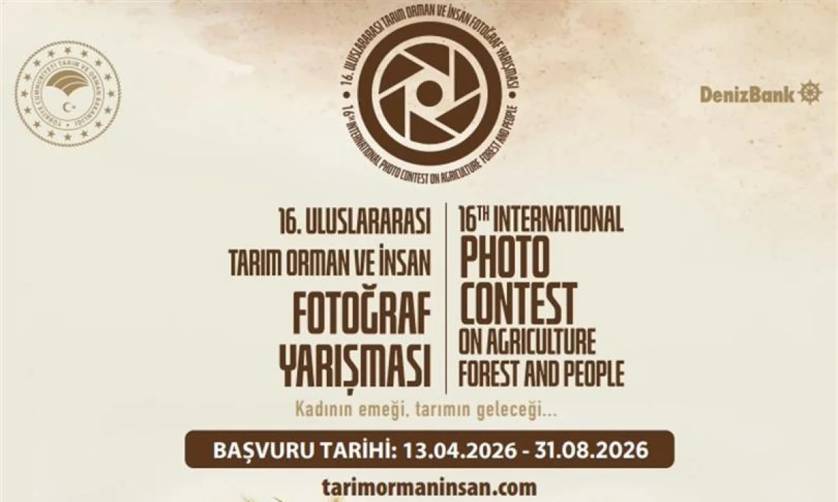 Kadrajlar Tarım İçin Kuruluyor: 16. Uluslararası Fotoğraf Yarışması Başladı!