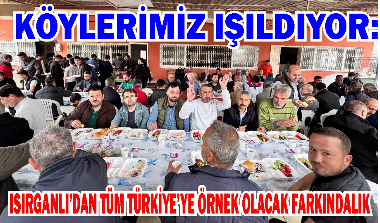 Özlenen Tablo Gerçek Oldu: Isırganlı Köyü Birlik Kahvaltısında Buluştu!