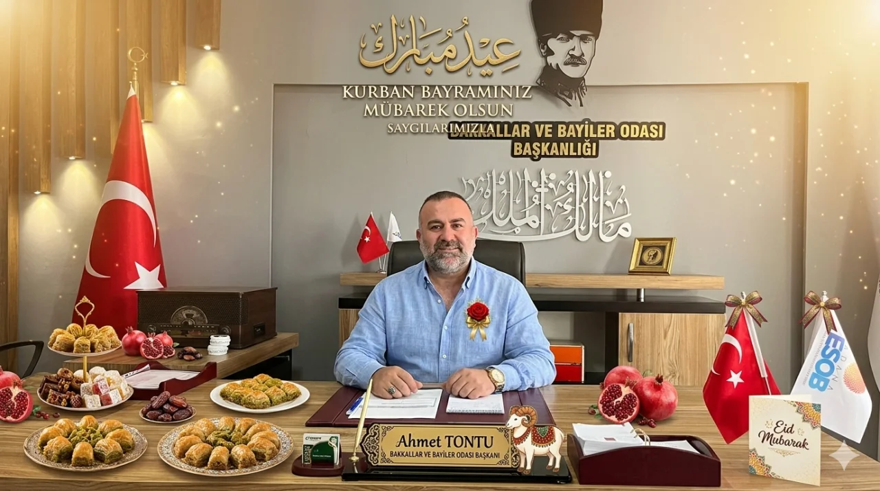 Ceyhan Bakkallar ve Bayiler Odası Başkanı Ahmet Tontu’dan Bayram Mesajı: 