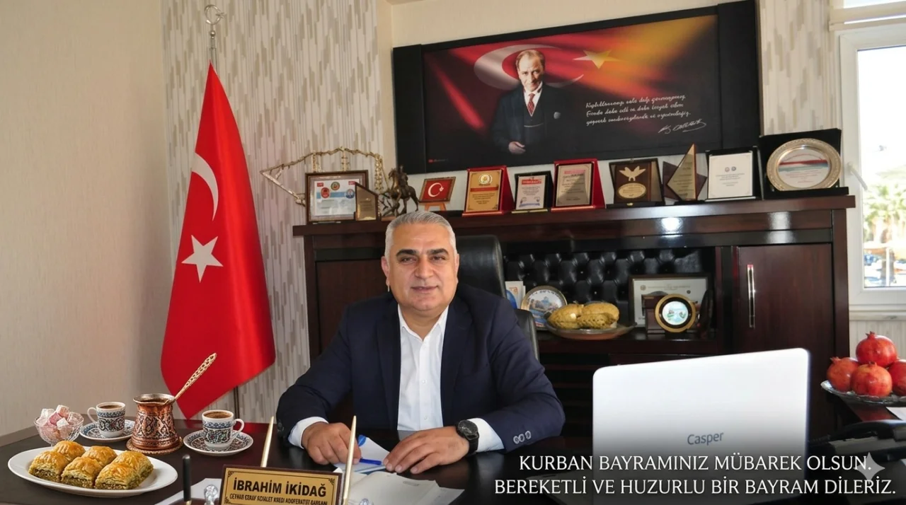 Kooperatif Başkanı İbrahim İkidağ’dan Bayram Mesajı: 