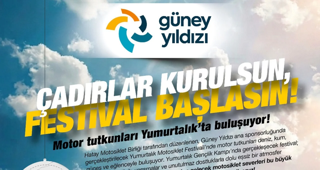 Yumurtalık Belediye Başkanı Erdinç Altıok, herkesi Yumurtalık Motosiklet Festivali’ne davet etti
