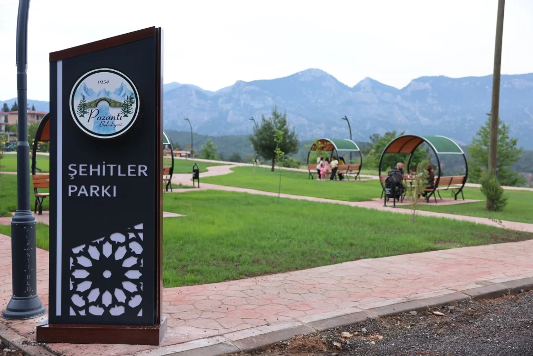 Pozantı İlmek İlmek Dokunuyor: Alpu Mahallesi Şehitler Parkı Hizmete Açıldı!