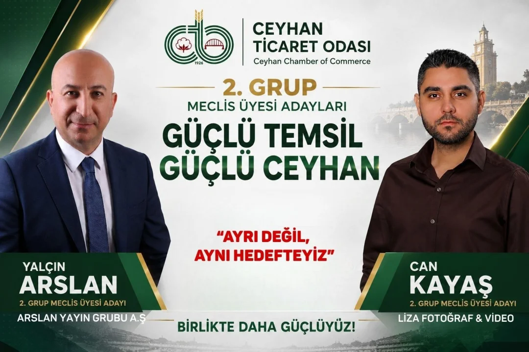 Ceyhan Ticaret Odası’nda Dengeler Değişti: Yalçın Arslan ve Can Kayaş’tan Dev İttifak!