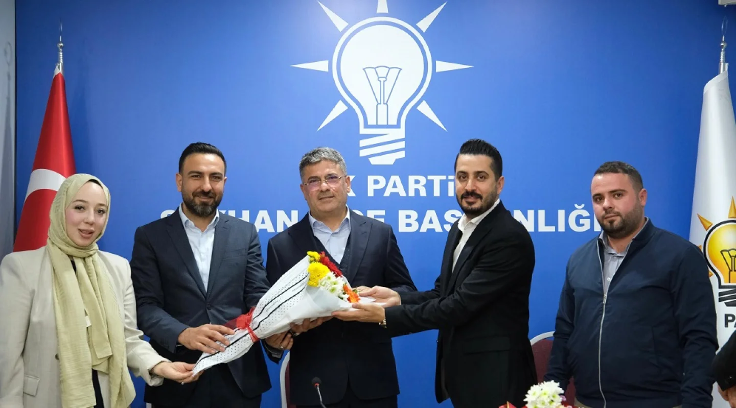 AK Parti Seyhan İlçe Başkanlığına İbrahim Gökçedağ Seçildi