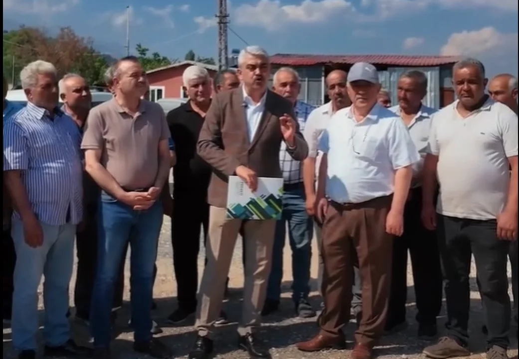 Pozantı Belediye Başkanı Ali Avan Akçatekir Küçük Sanayi Sitesi'nin Yerini Müjdeledi: