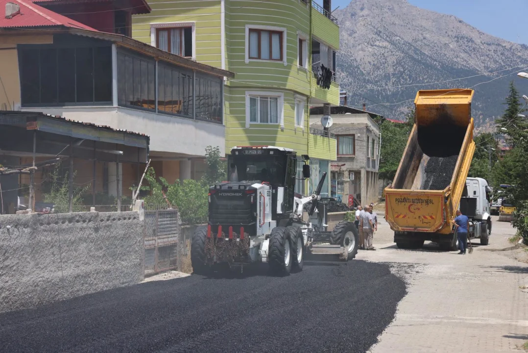 Pozantı’da Asfalt Seferberliği: Ali Avan Çalışmaları Yerinde İnceledi