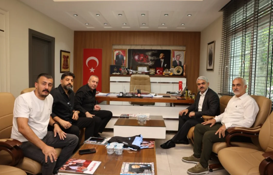 Adana Demirspor Başkanı Ertan Zeybek’ten Pozantı Belediye Başkanı Ali Avan’a Nazik Ziyaret