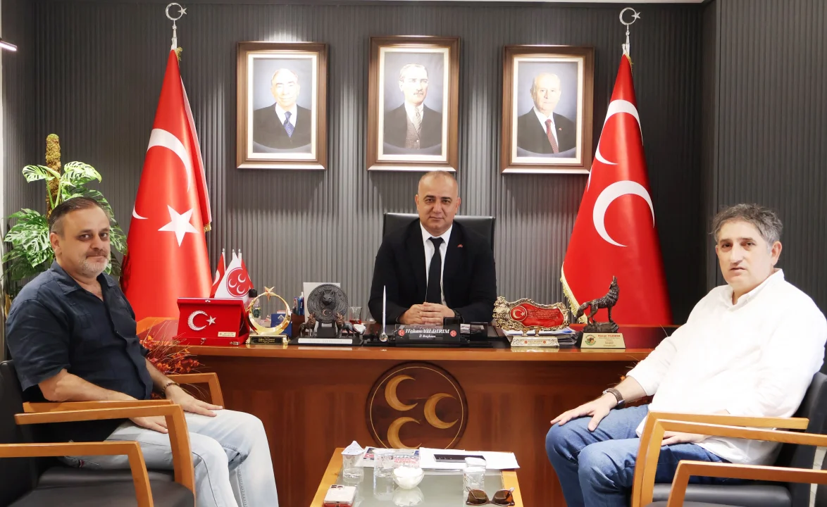 Yerel Medya Güçbirliği Platformu’ndan MHP Adana İl Başkanı Hakan Yıldırım’a Ziyaret
