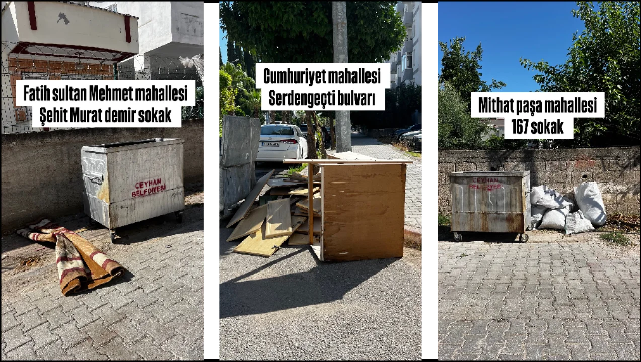 Ceyhan Belediyesi Temizliyor, Duyarsızlık Kirletiyor!