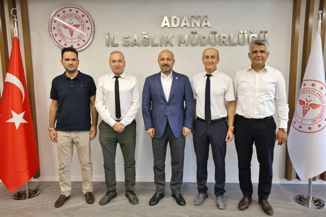 İl Sağlık Müdürü Nacar, Balcalı Hastanesi Yönetimini Ağırladı: Gündem İnşaat Süreci