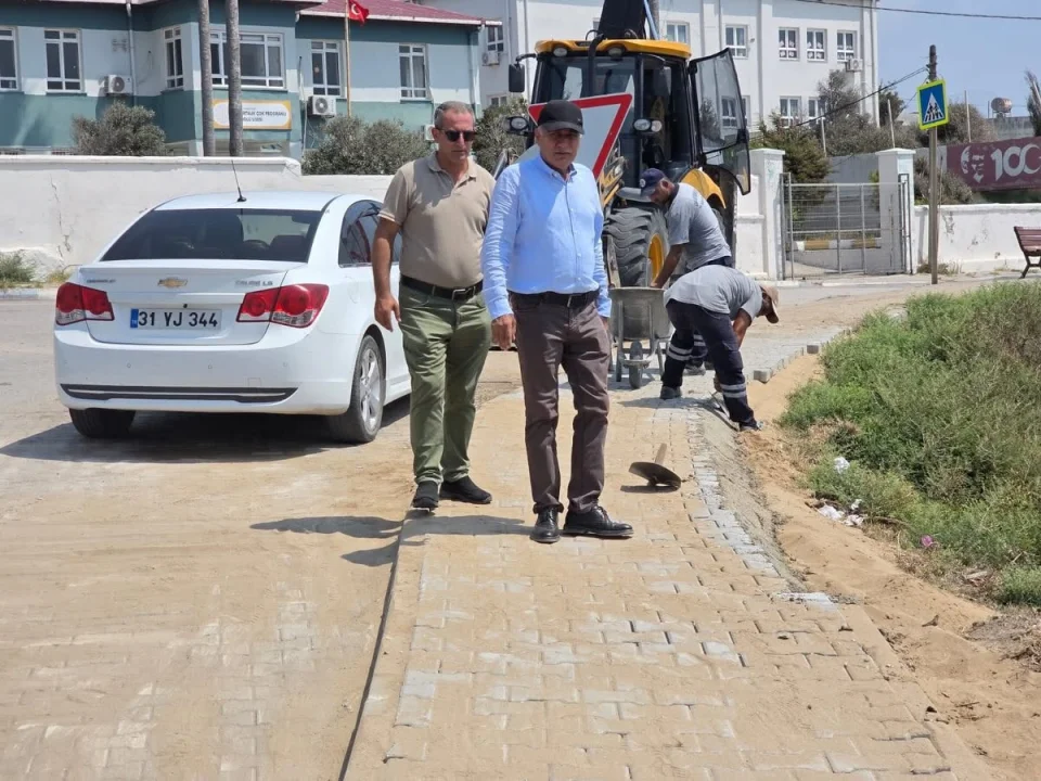 Yumurtalık’ta Hizmet Seferberliği: Başkan Erdinç Altıok Çalışmaları Yerinde İnceledi
