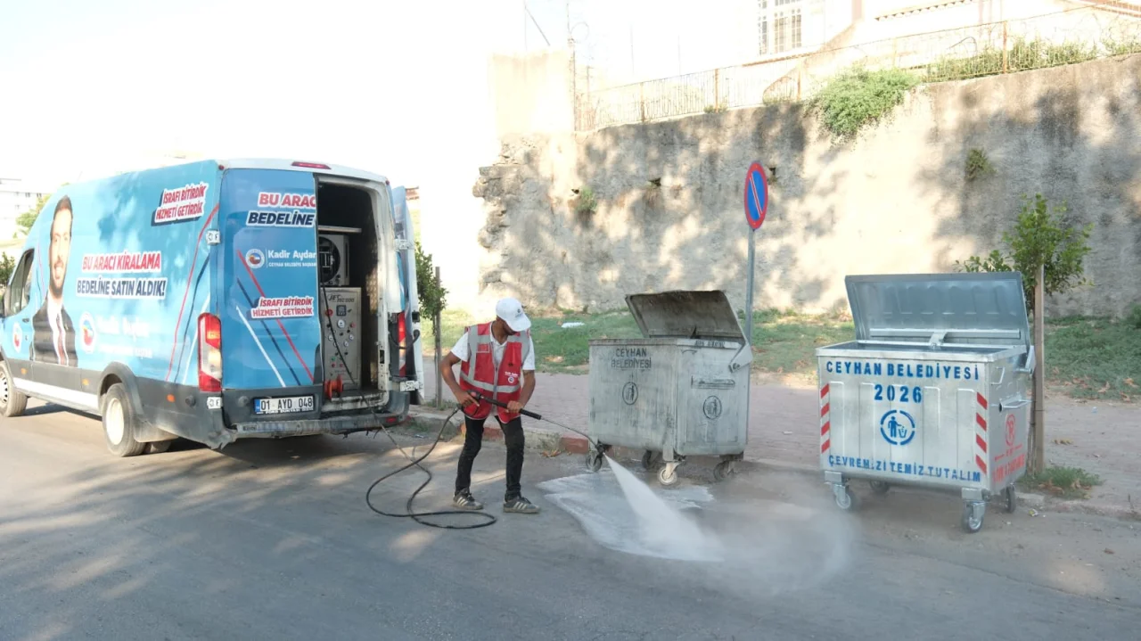 Ceyhan Belediyesi Temizlik Altyapısını Güçlendiriyor