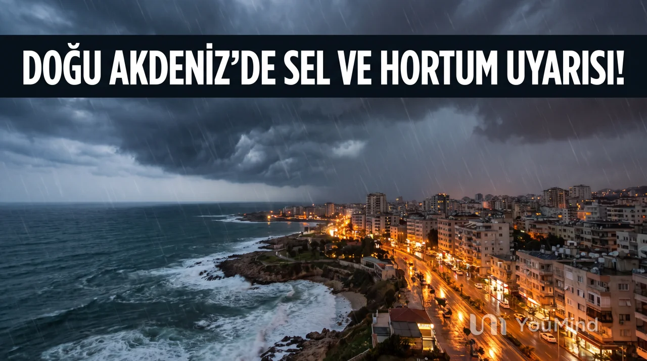Meteoroloji'den Doğu Akdeniz İçin Kritik Uyarı: Yarın Kuvvetli Yağış Geliyor!
